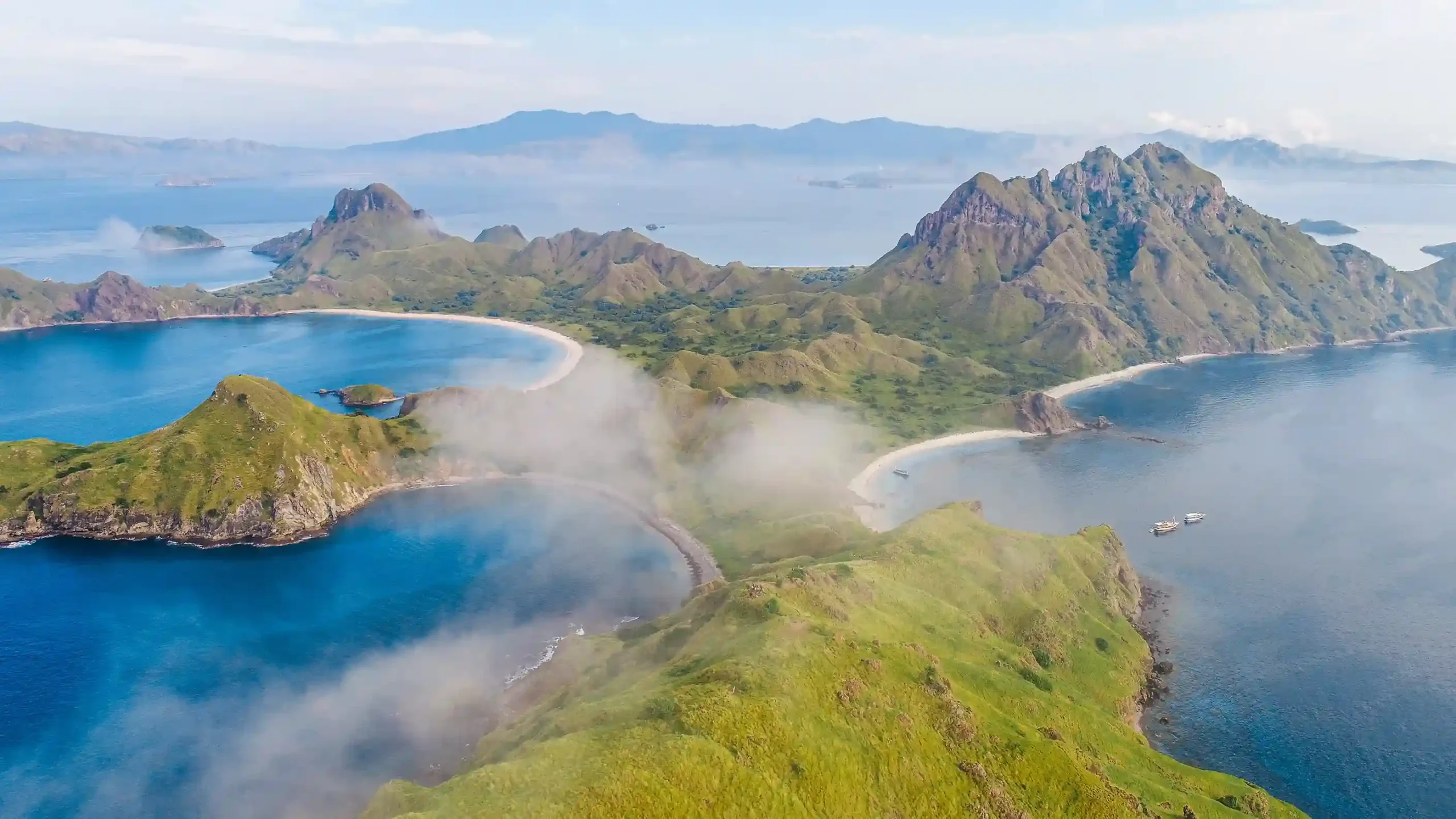 Padar Island landscape
